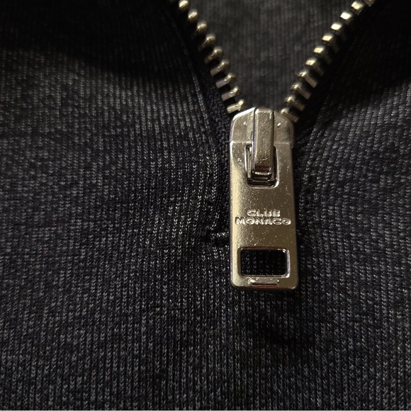 CLUB MONACO QUARTER ZIP SWEATER BNWT - Picture 5 of 8